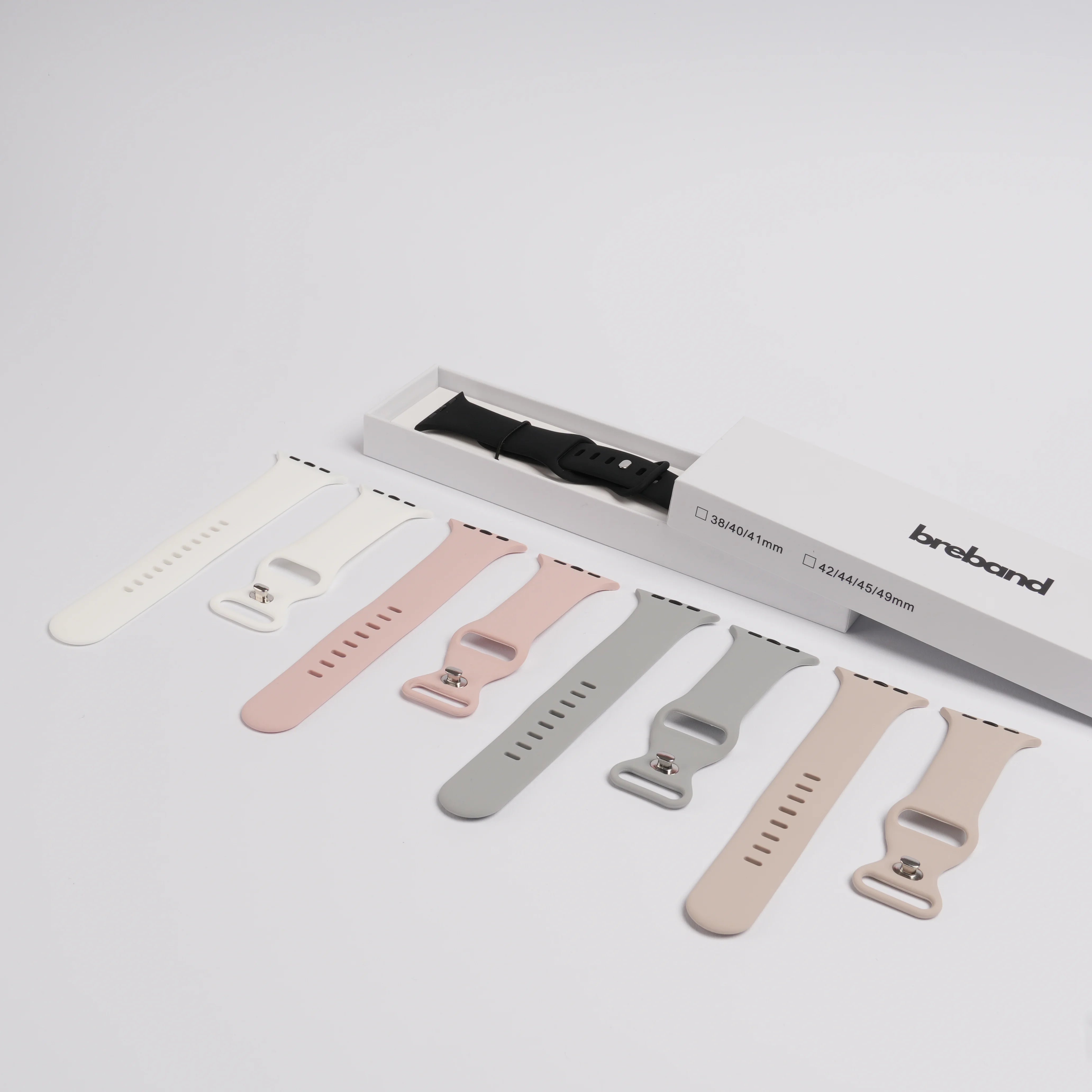 Apple Watch Silikon Armbänder Butterflly in Hellen Farben