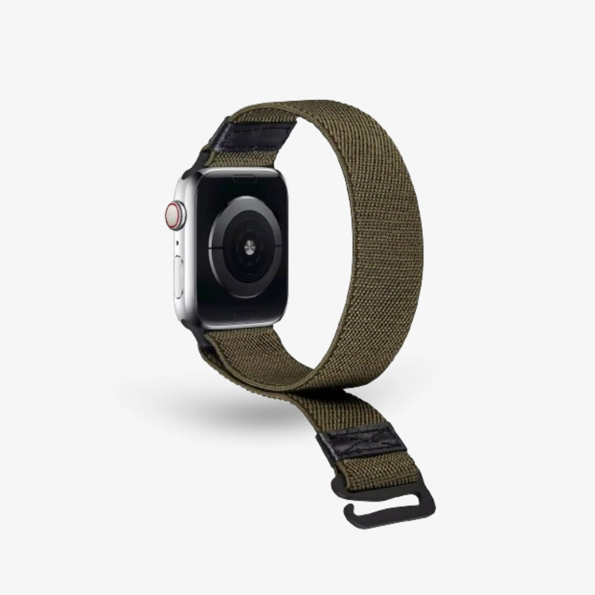 Breband Hook Elastic Armband für Apple Watch #farbe_Dunkelgrün