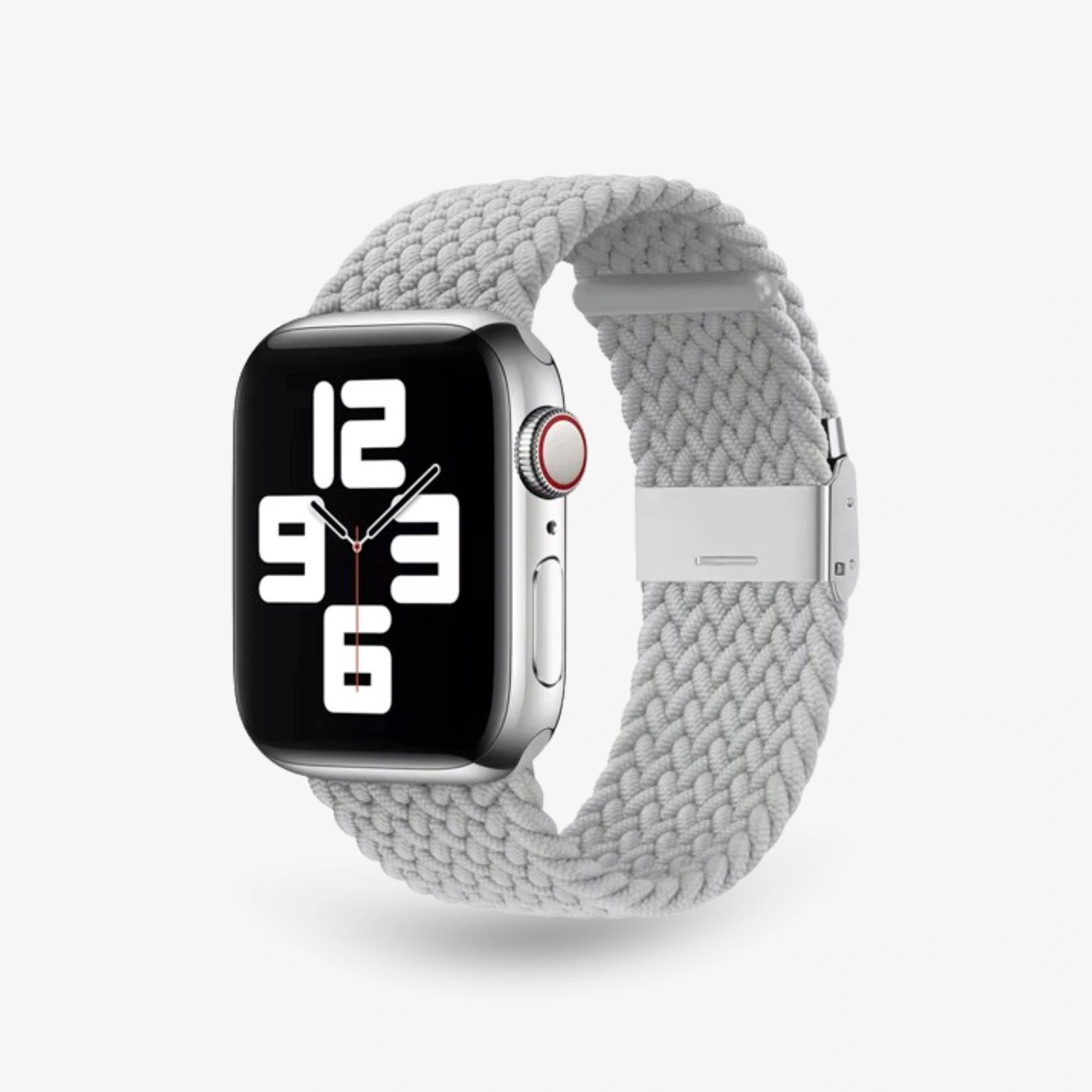Apple Watch Armband Nylon Flexbraid #farbe_grau