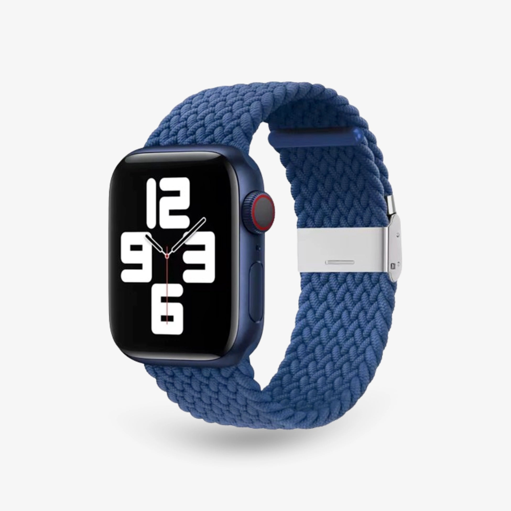 Apple Watch Armband Nylon Flexbraid #farbe_marineblau