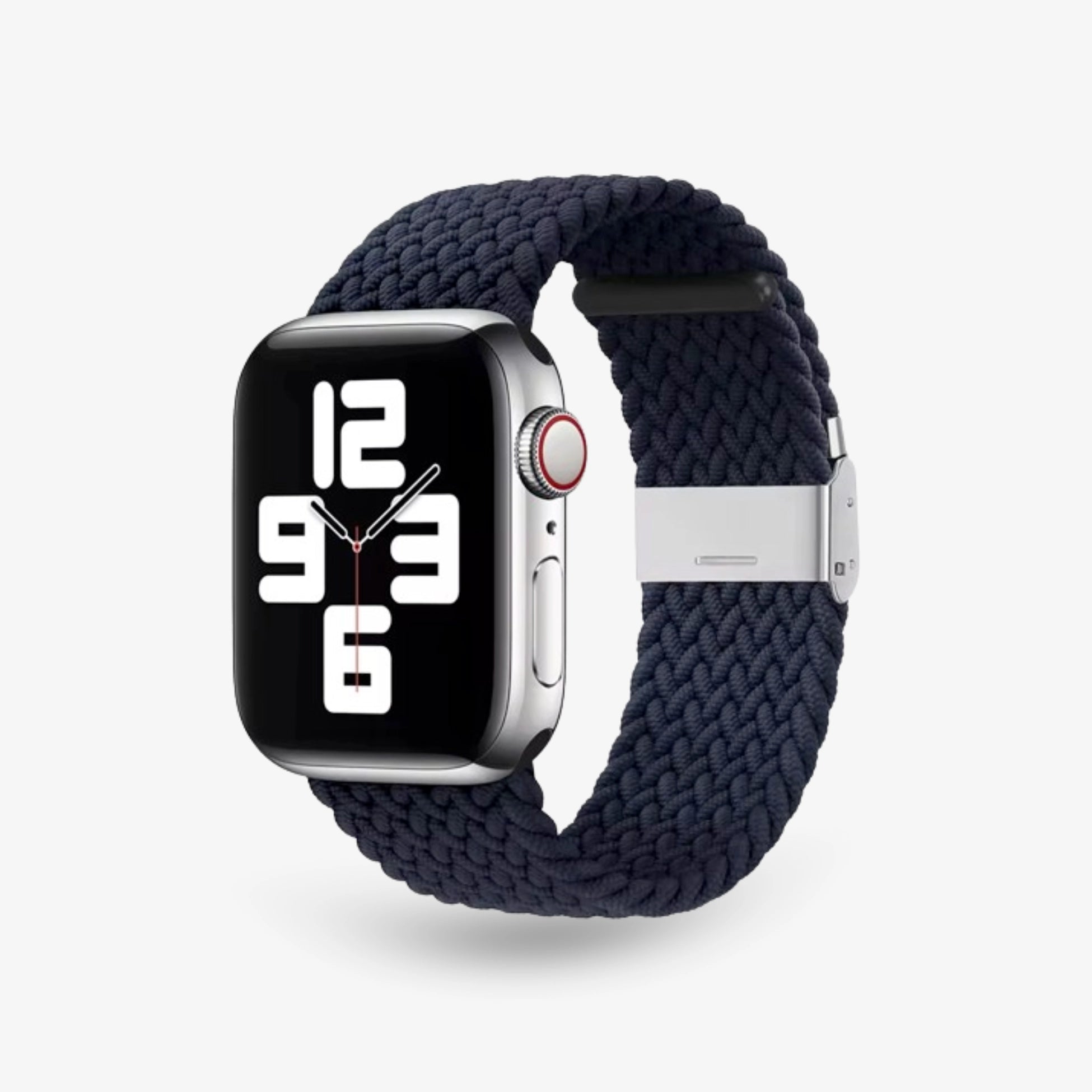 Apple Watch Armband Nylon Flexbraid #farbe_schwarz