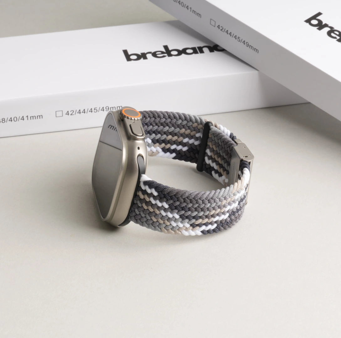 Nylonarmband Colorbraid Monochrom in Nahaufnahme. #farbe_Monochrom