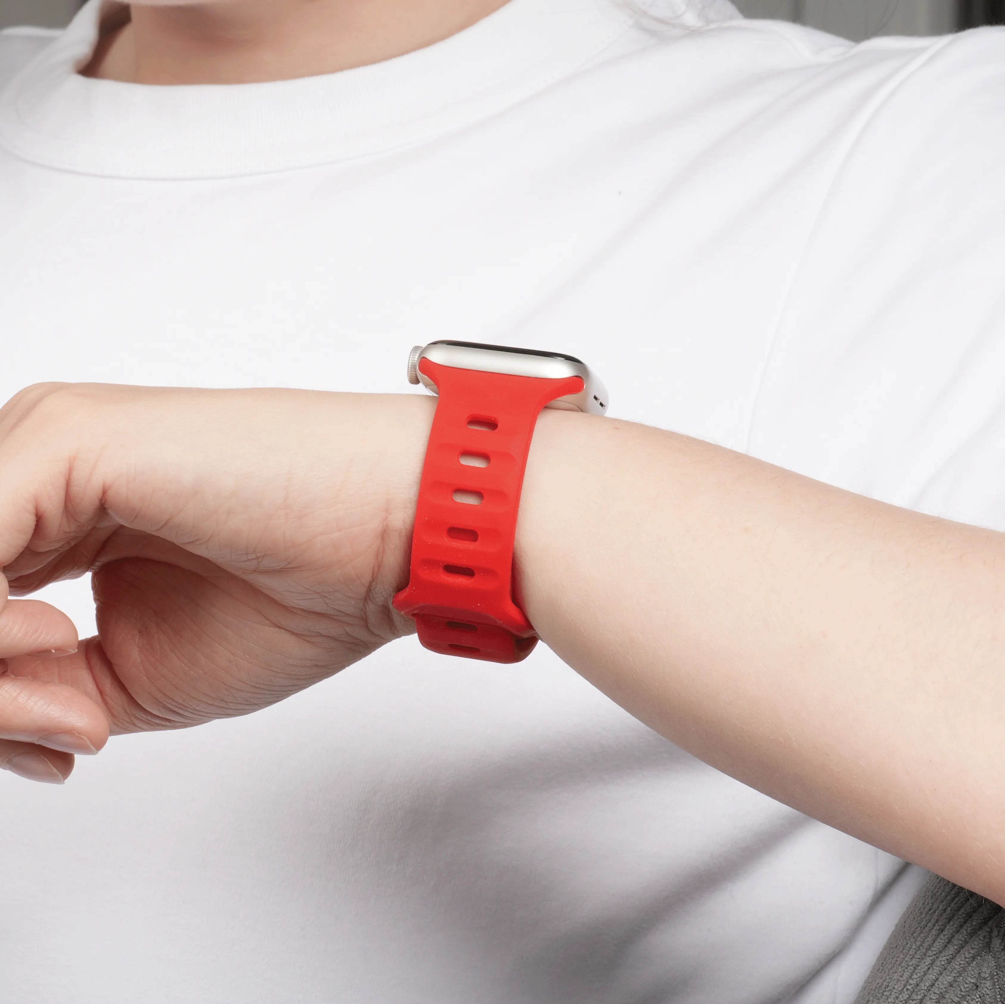 Apple Watch Active Armband farbe rot #farbe_rot
