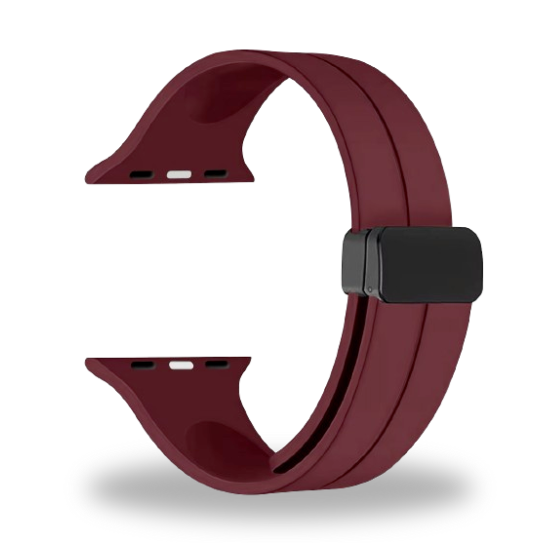 Breband bracelet magnétique en silicone pour Apple Watch