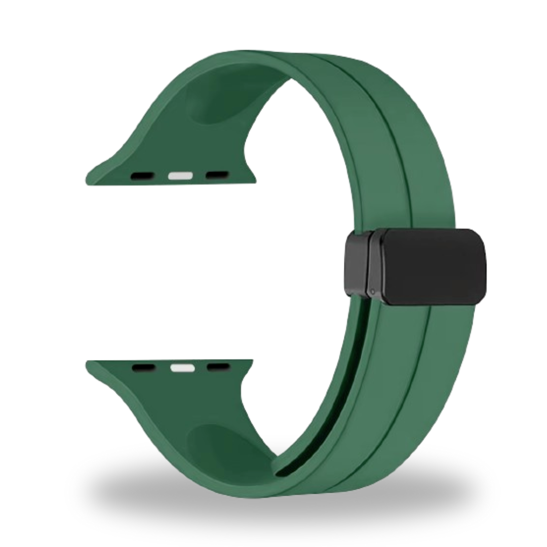 Breband bracelet magnétique en silicone pour Apple Watch