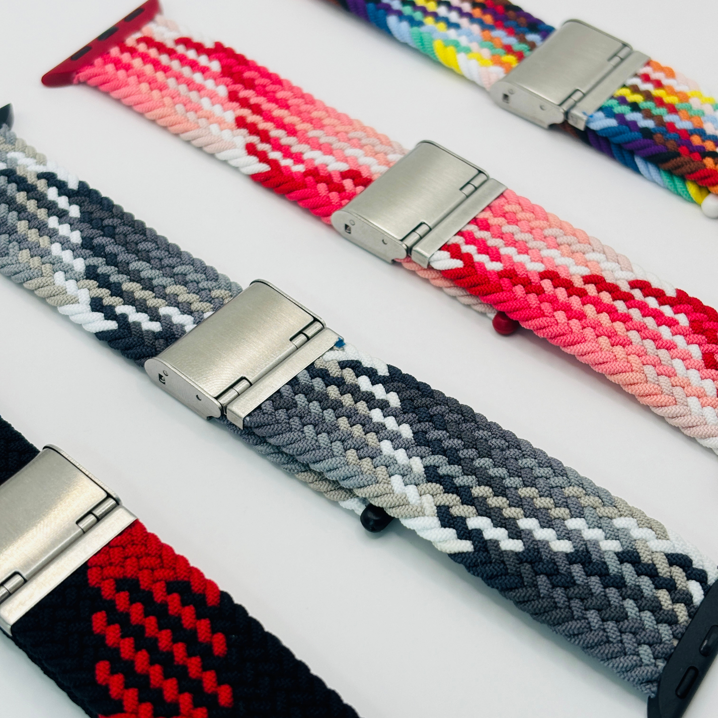 Breband bracelet en nylon Colorbraid pour Apple Watch