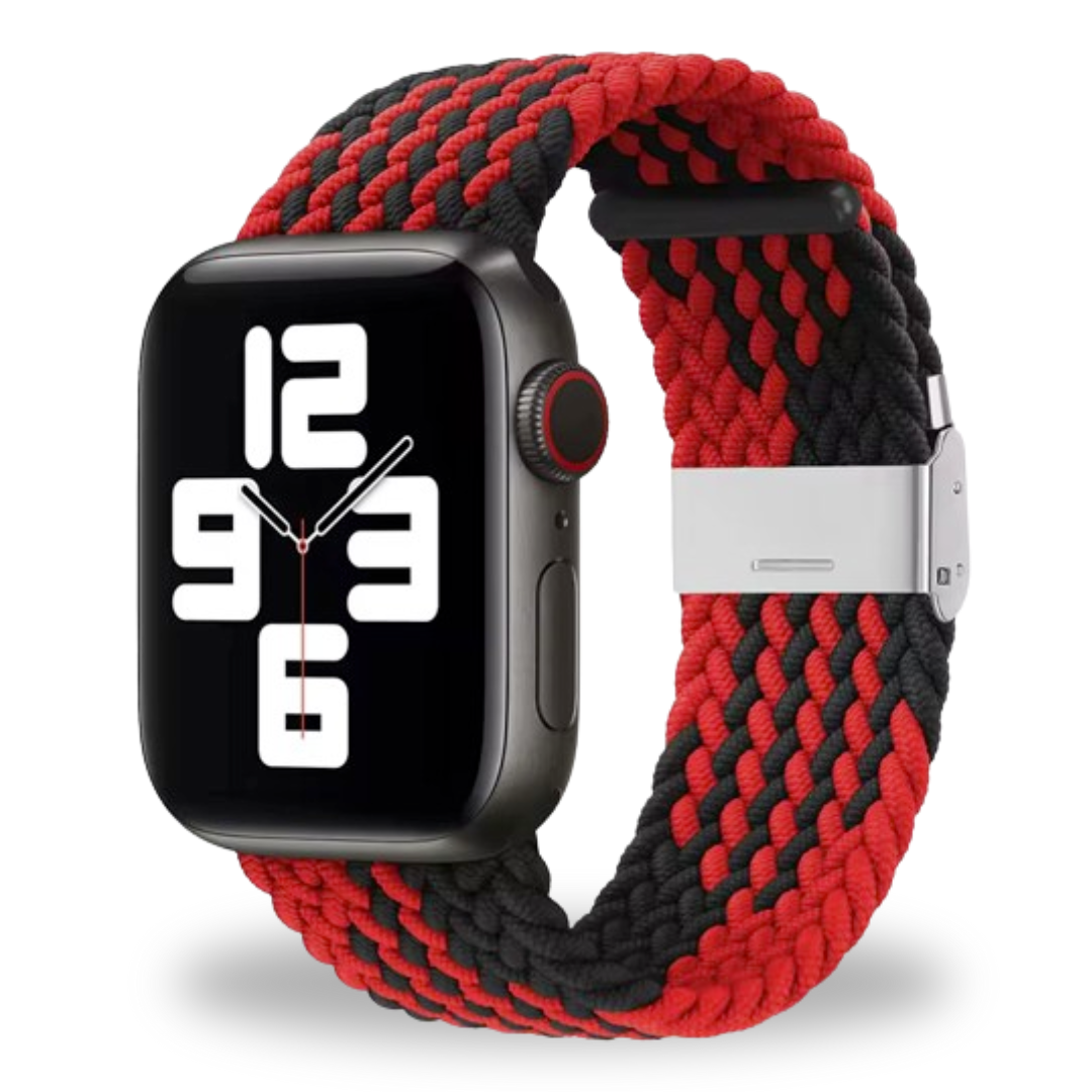 Breband bracelet en nylon Colorbraid pour Apple Watch