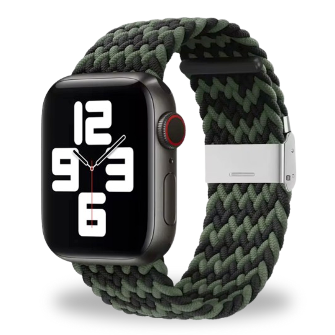 Breband bracelet en nylon Colorbraid pour Apple Watch