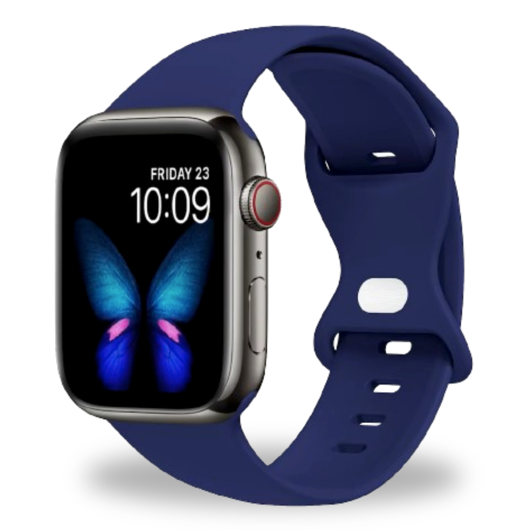 Breband Bracelet en silicone Butterfly pour Apple Watch