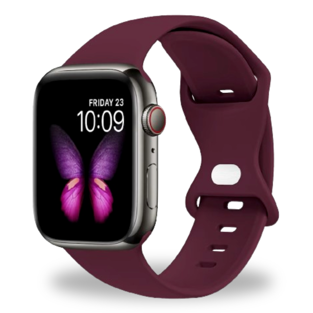 Breband Bracelet en silicone Butterfly pour Apple Watch