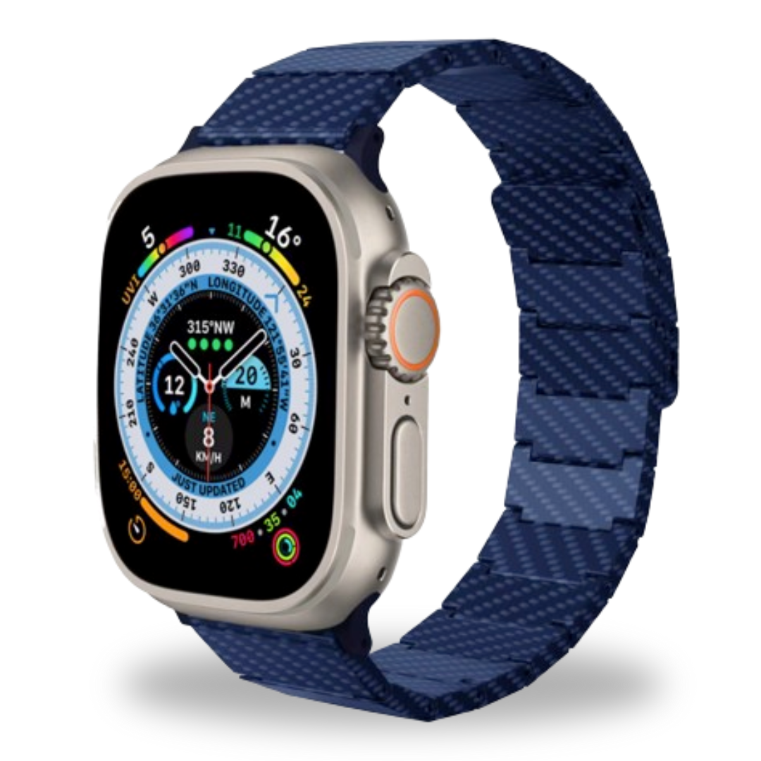 Breband Bracelet Carbone pour Apple Watch