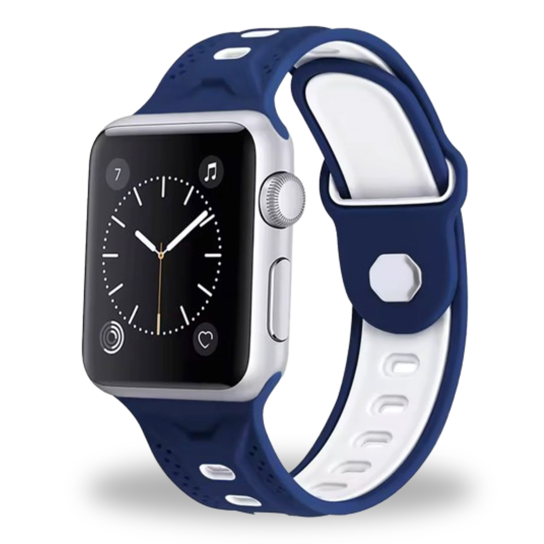 Breband bracelet en silicone Dual Sport pour Apple Watch