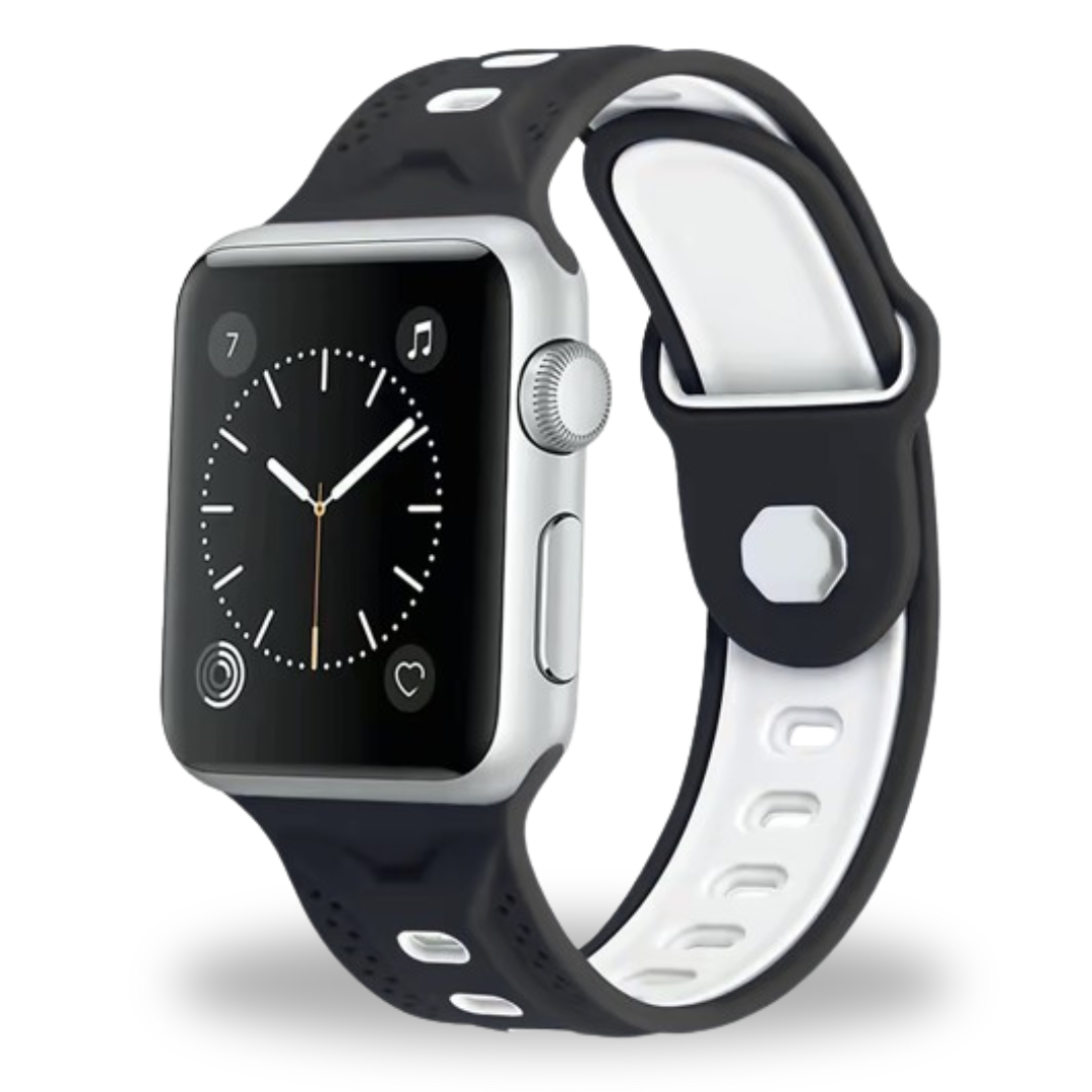 Breband bracelet en silicone Dual Sport pour Apple Watch