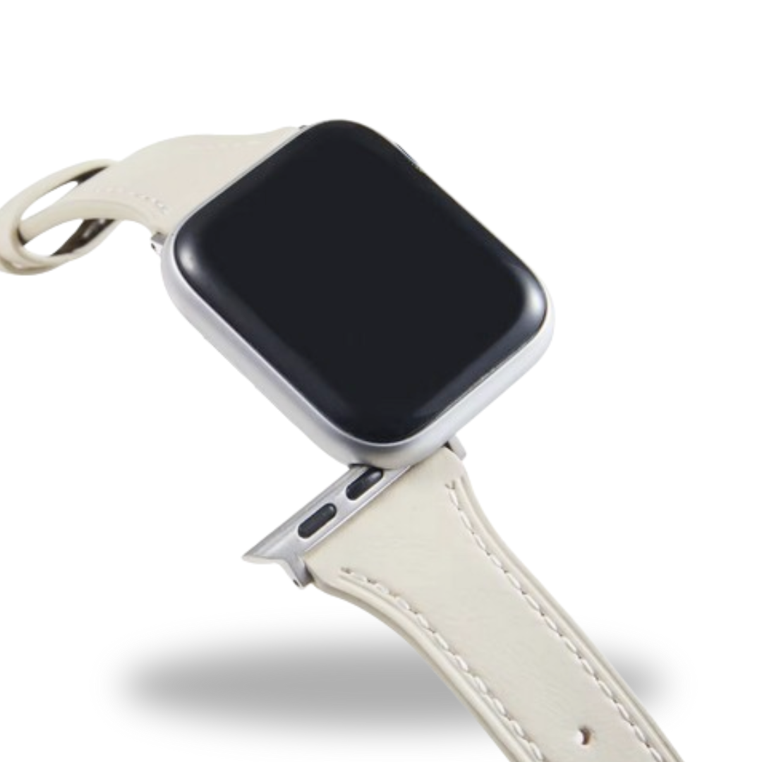 Breband bracelet en cuir pastel pour Apple Watch