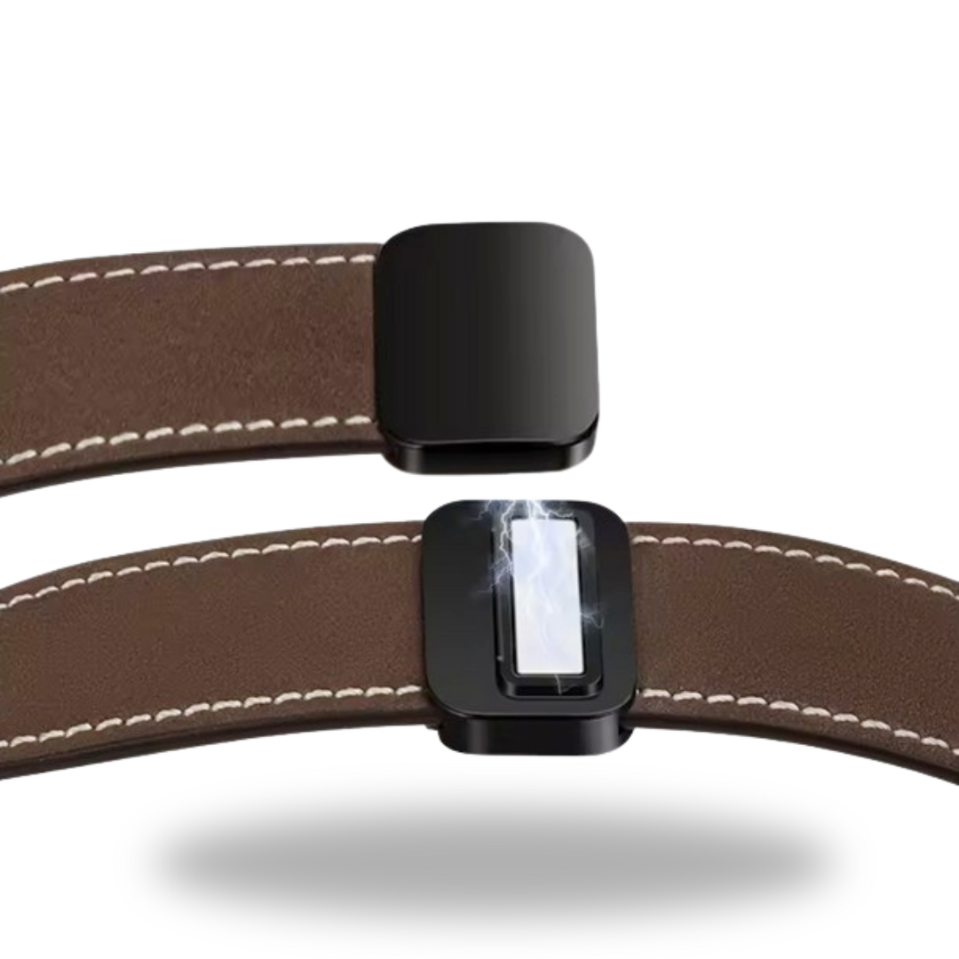 Breband bracelet en cuir Magnet pour Apple Watch