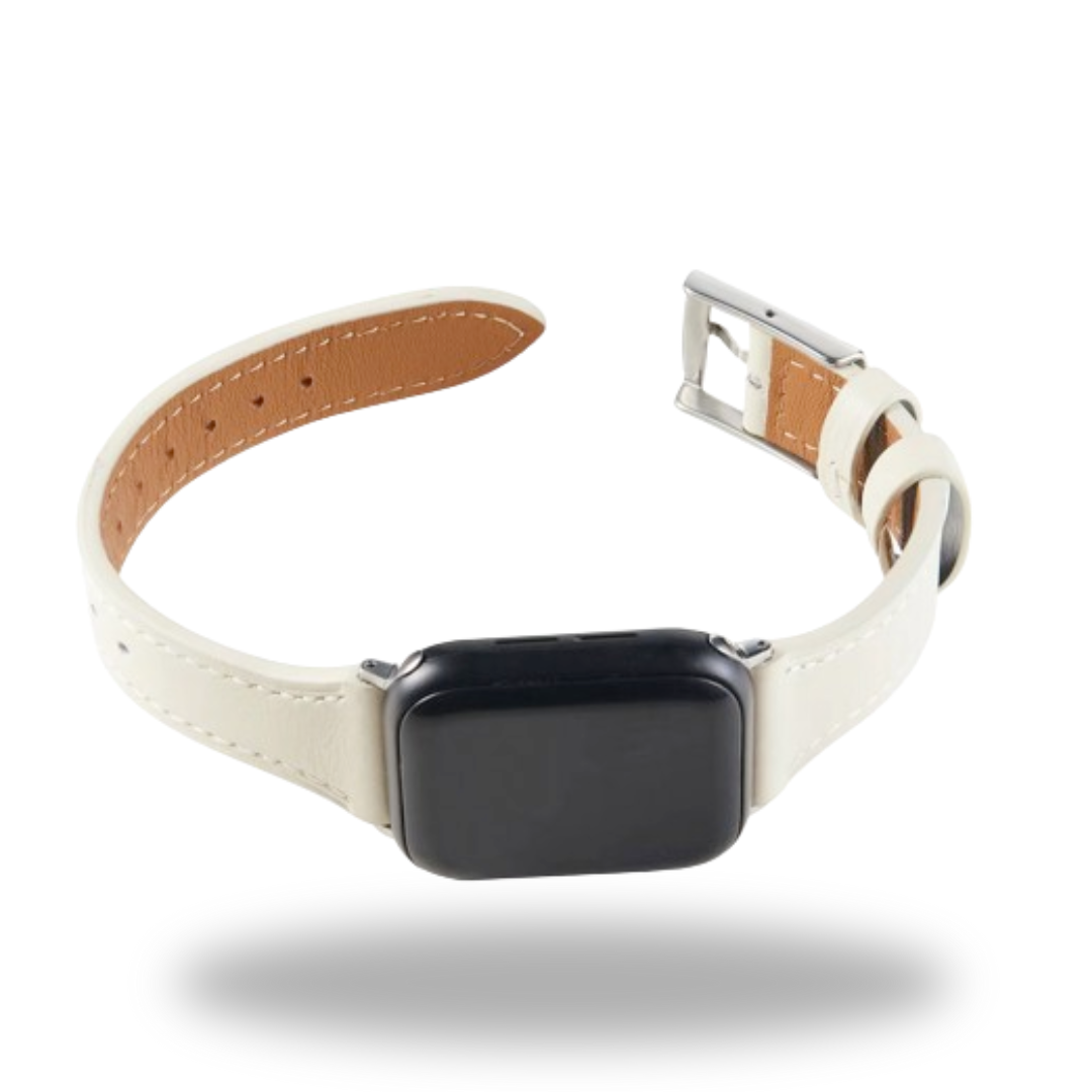 Breband bracelet en cuir pastel pour Apple Watch