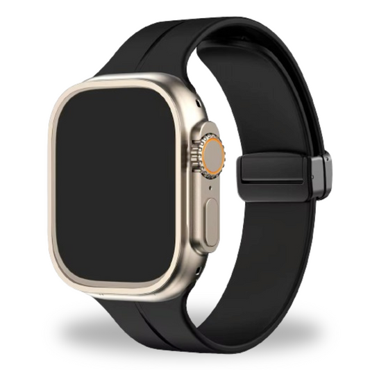 Breband bracelet magnétique en silicone pour Apple Watch