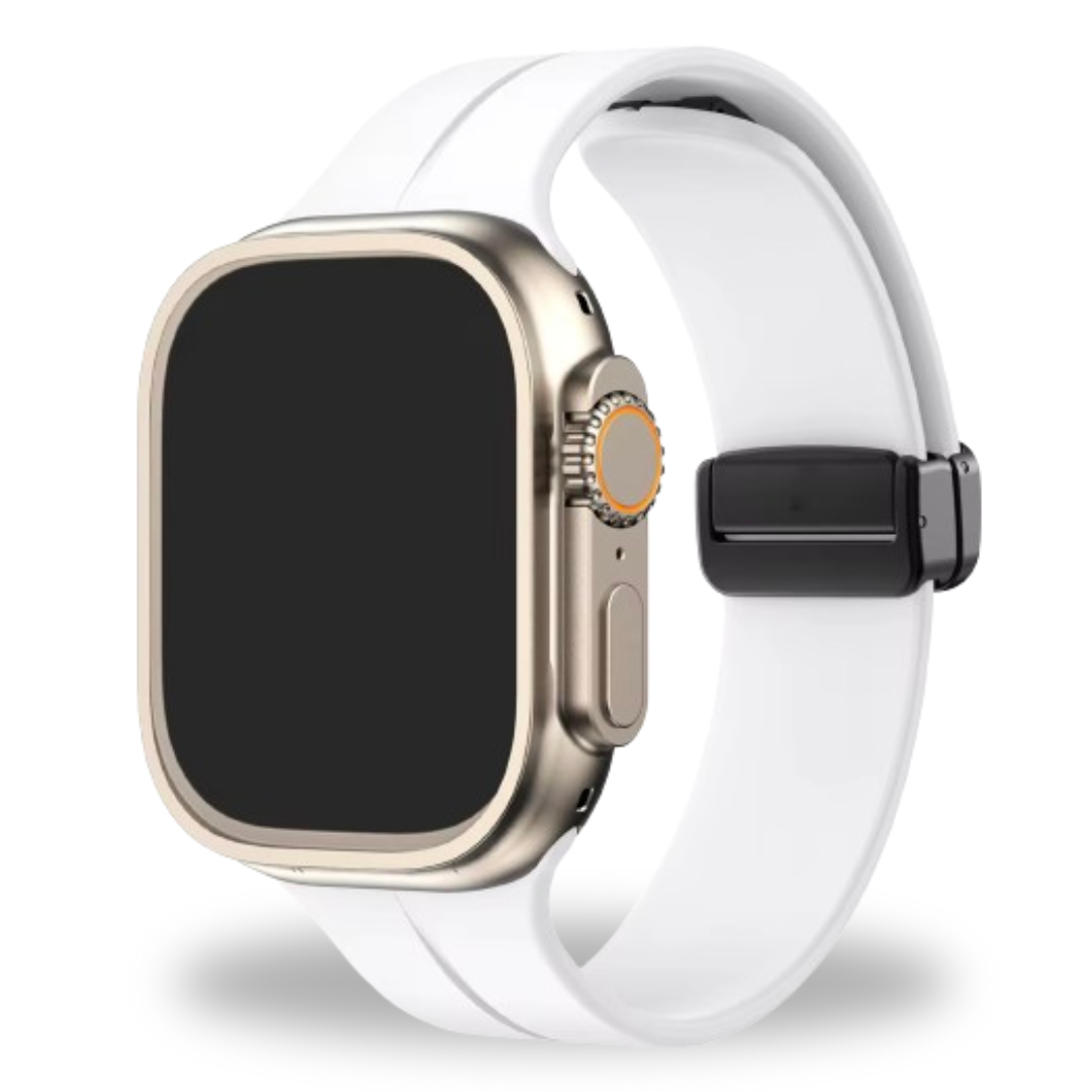 Breband bracelet magnétique en silicone pour Apple Watch