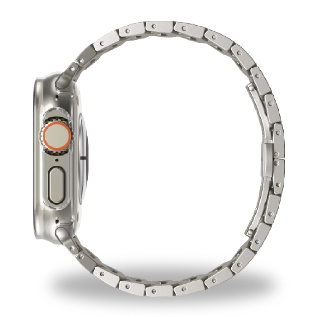 Breband bracelet en acier inoxydable pour Apple Watch