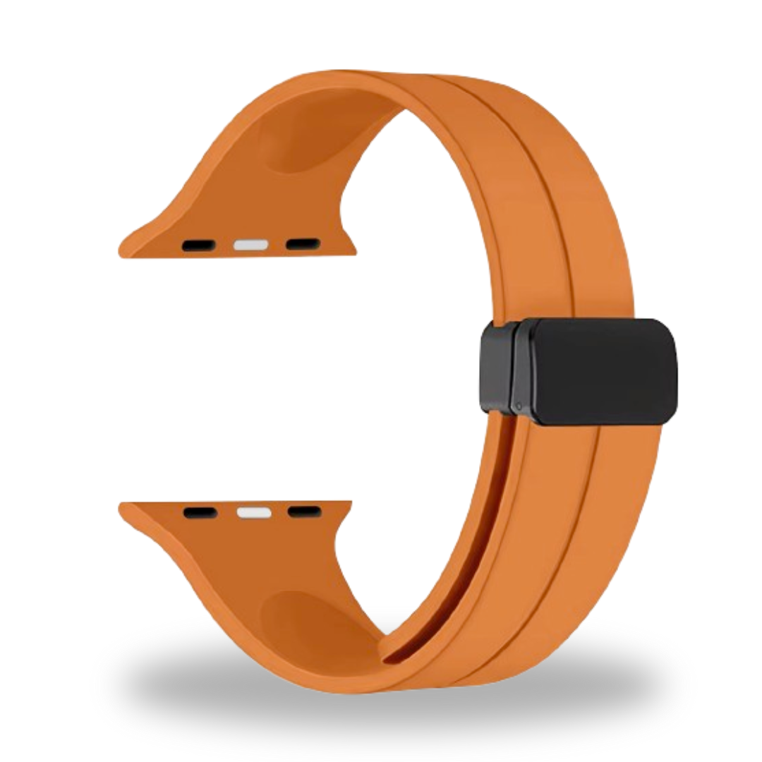 Breband bracelet magnétique en silicone pour Apple Watch